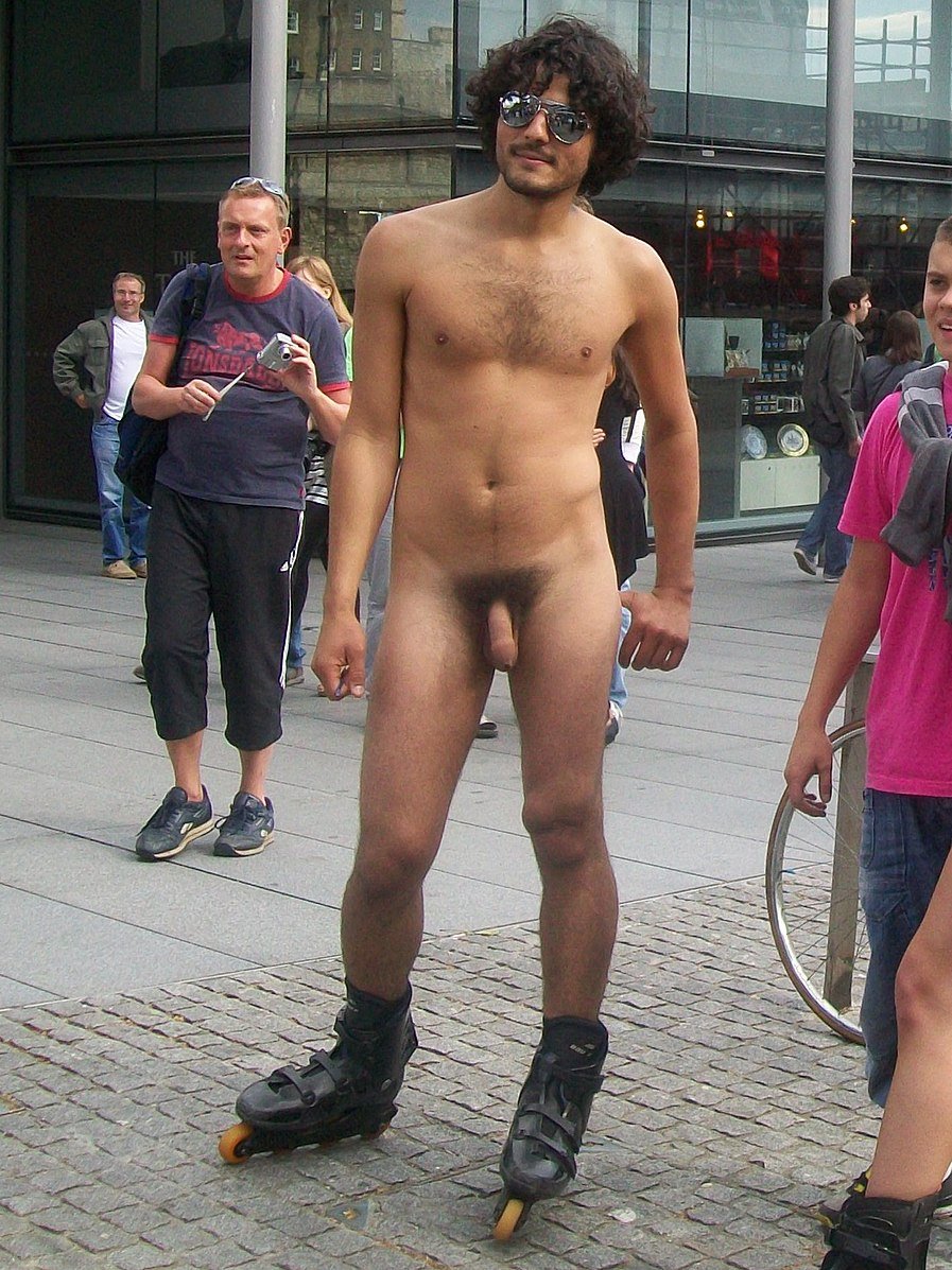 Naked men dressed women