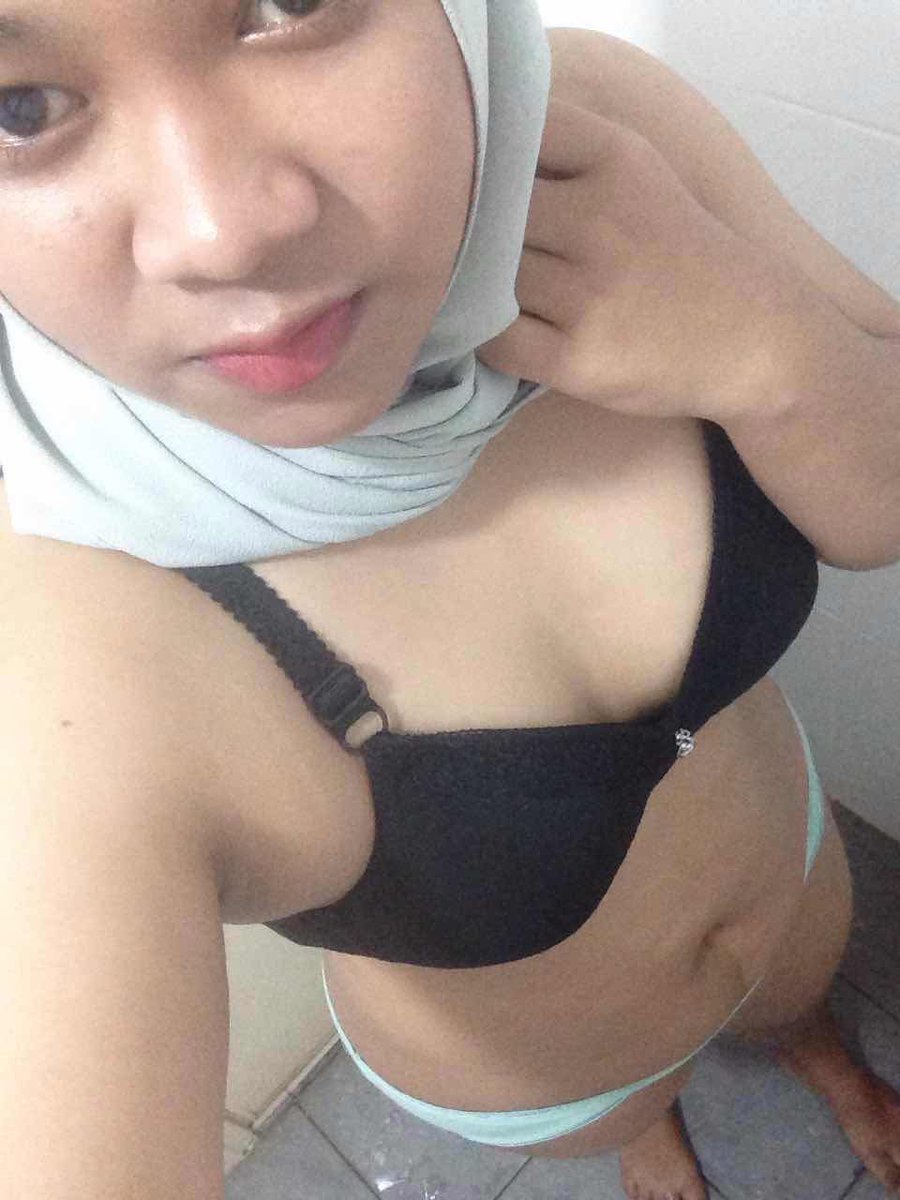 Indonesia hijab breast