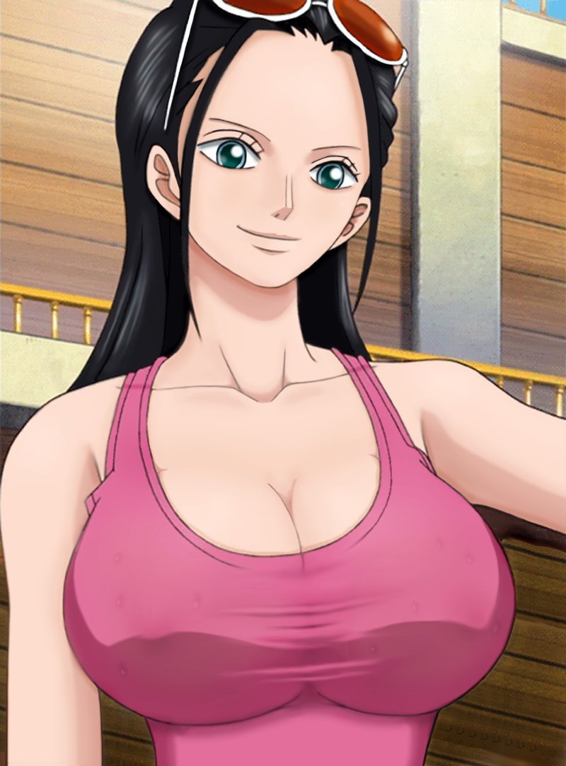Niko Robin our breasts