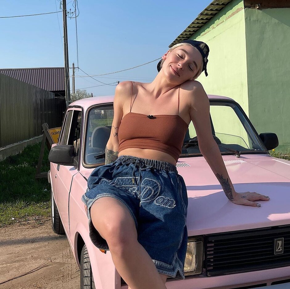 Anastasia Ivleeva in St. Petersburg