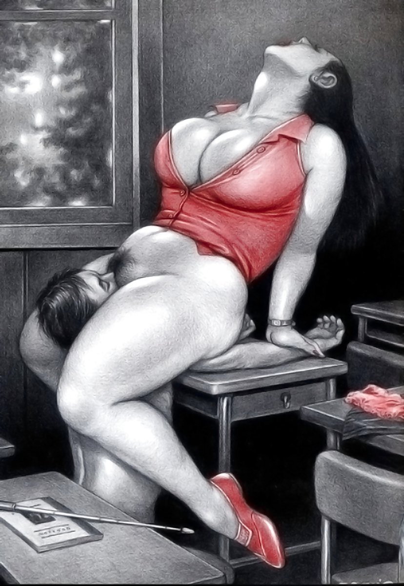 Fat women from above
