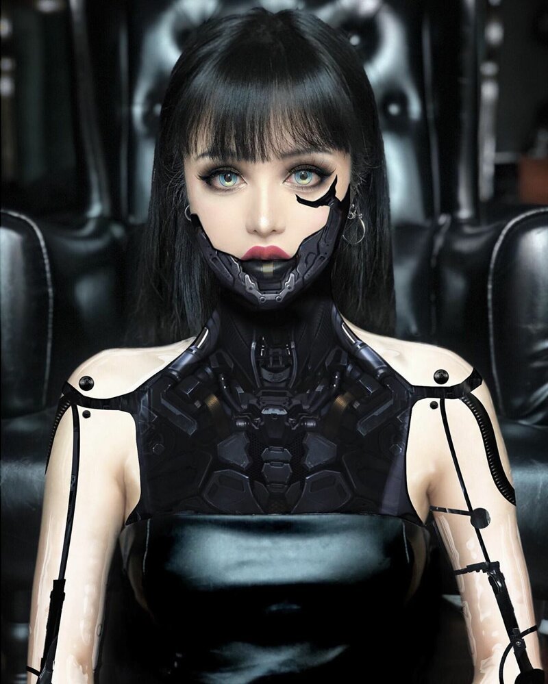 Robot woman for men