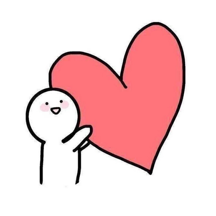 A meme with hearts
