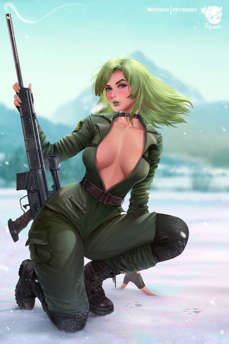 Metal Gear Solid Sniper Wolf 4K