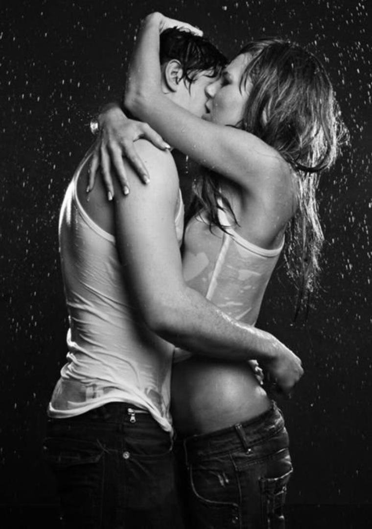 Man and woman passion