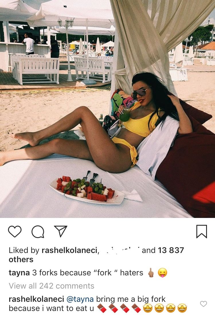 Rachel Kolasi swimsuit
