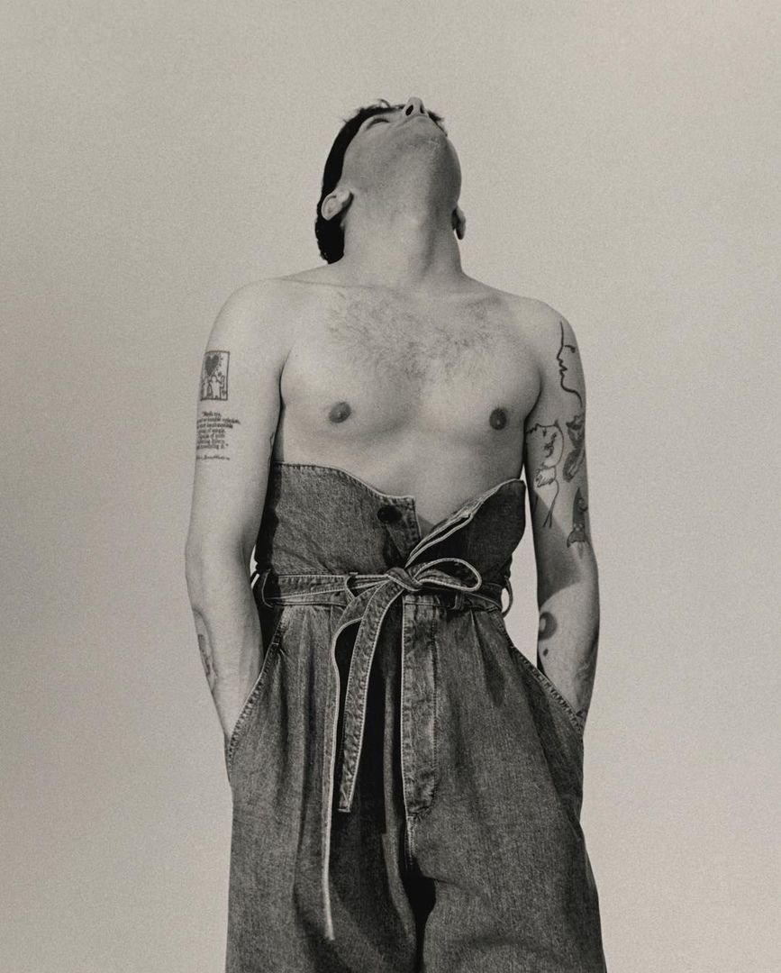 Xavier Dolan in the dress
