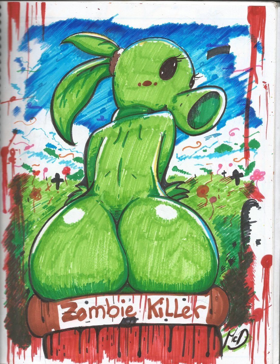 PVZ Heroes Solar flash Rule34