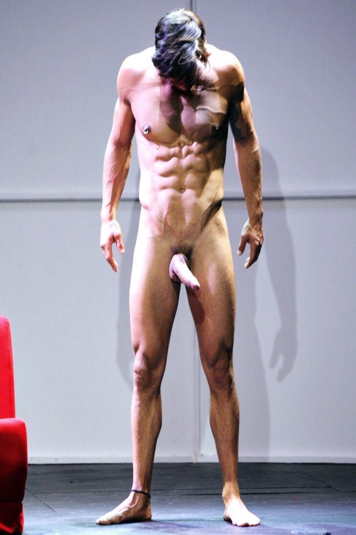 Naked men dressed women