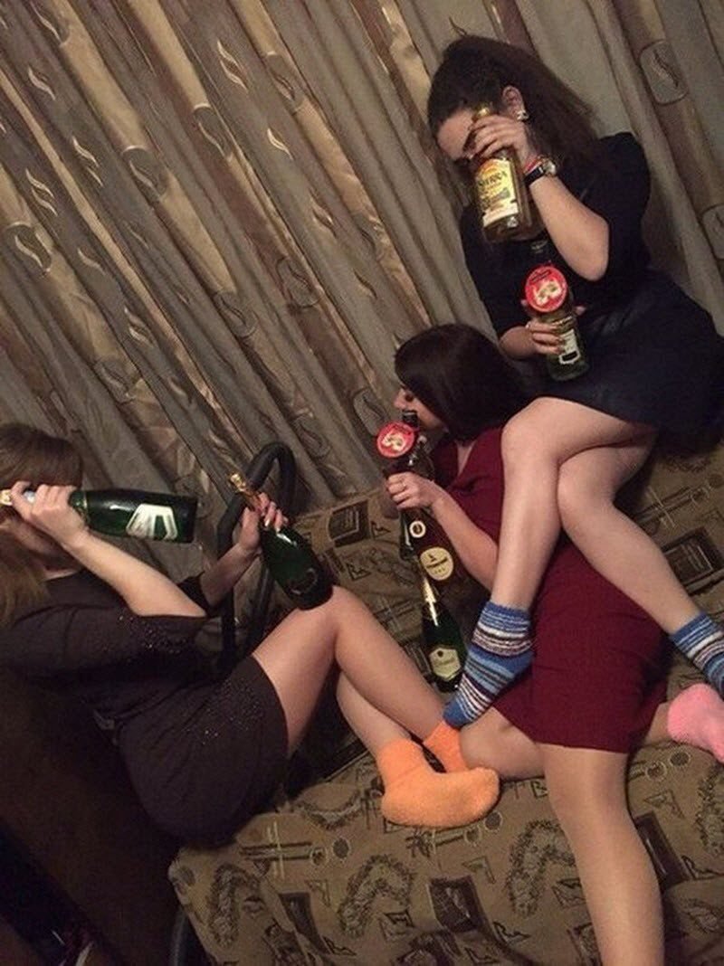 Girl's youth booze