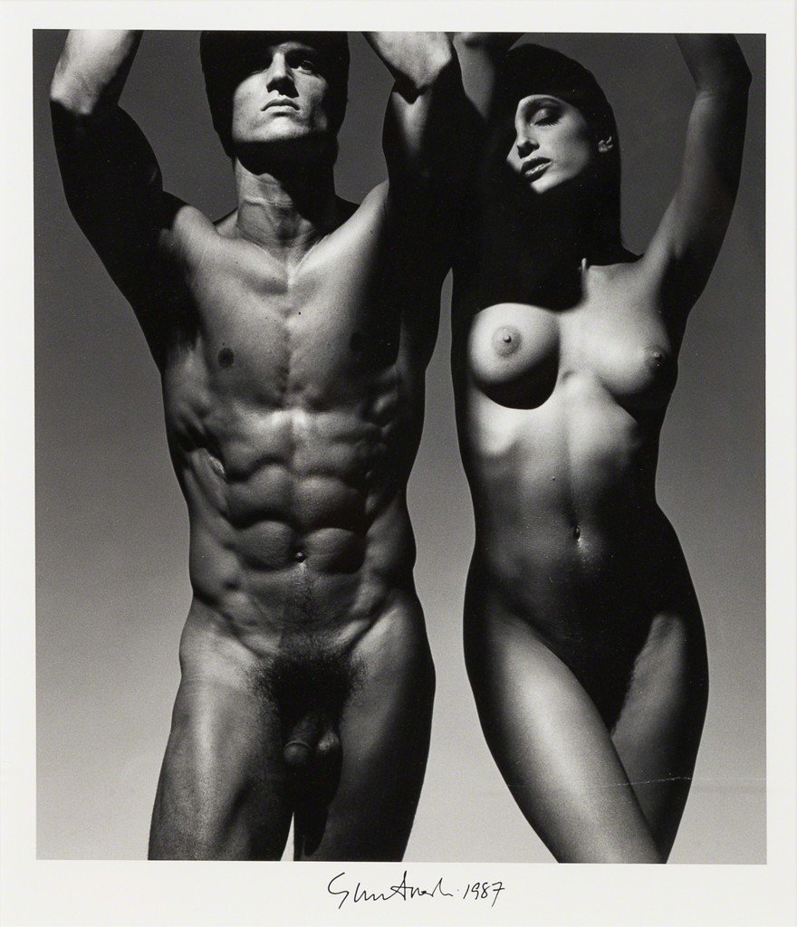 Photo shoot in the style of nude men