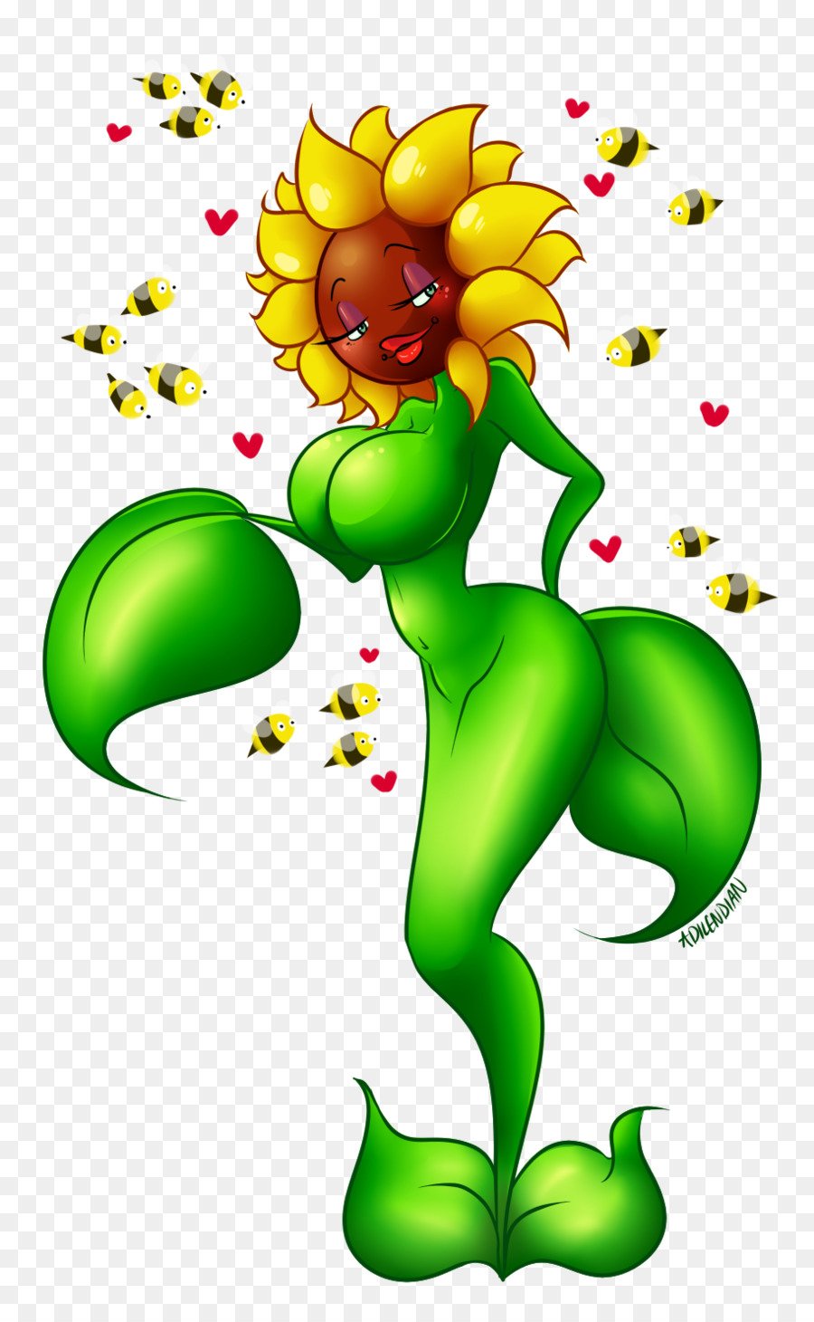 PVZ Heroes Solar Flare R34