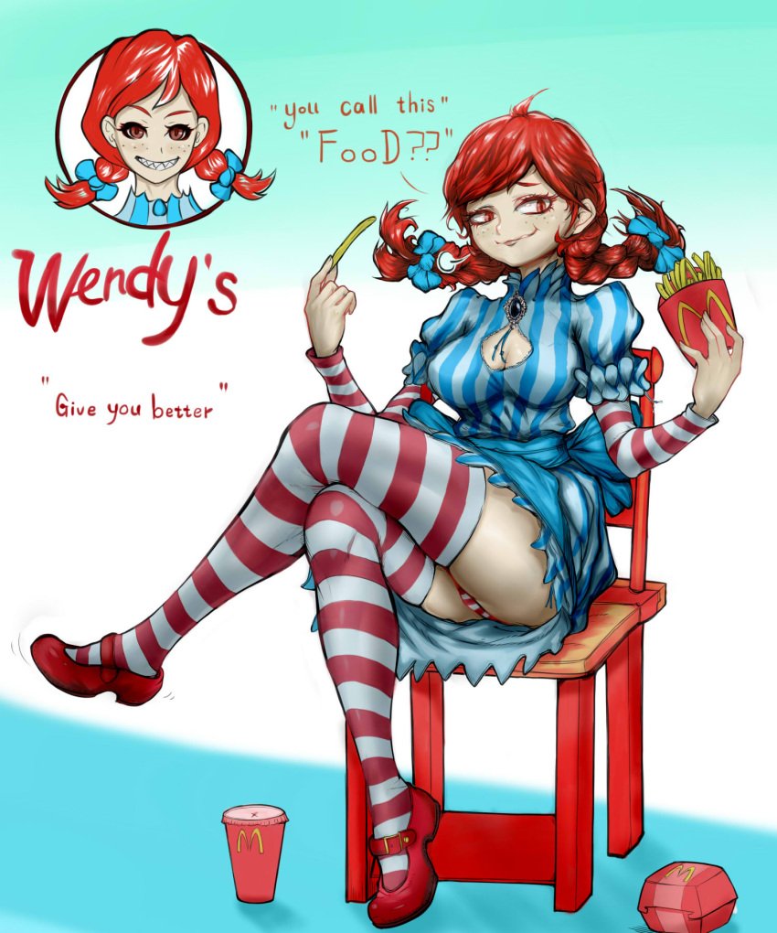 McDonald's anime aesthetics