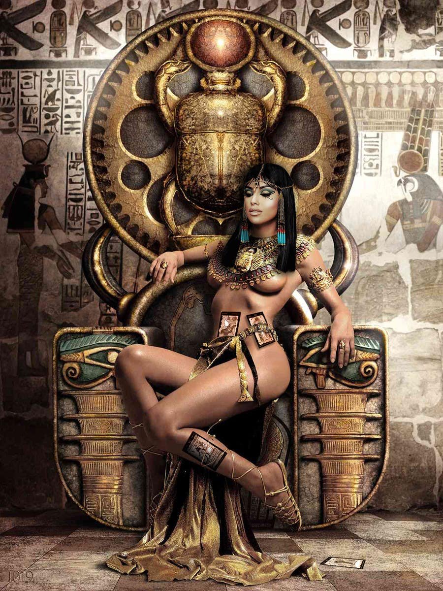 The goddess of Egypt is a woman