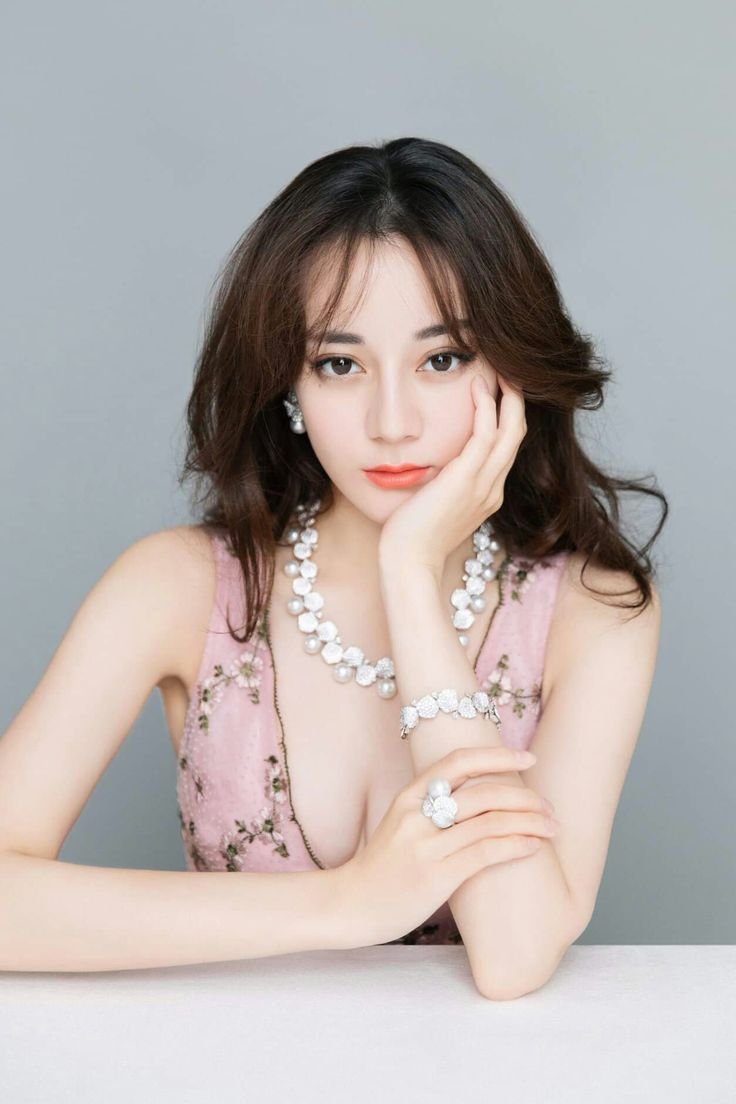 Dilrab dilmurat in a dress