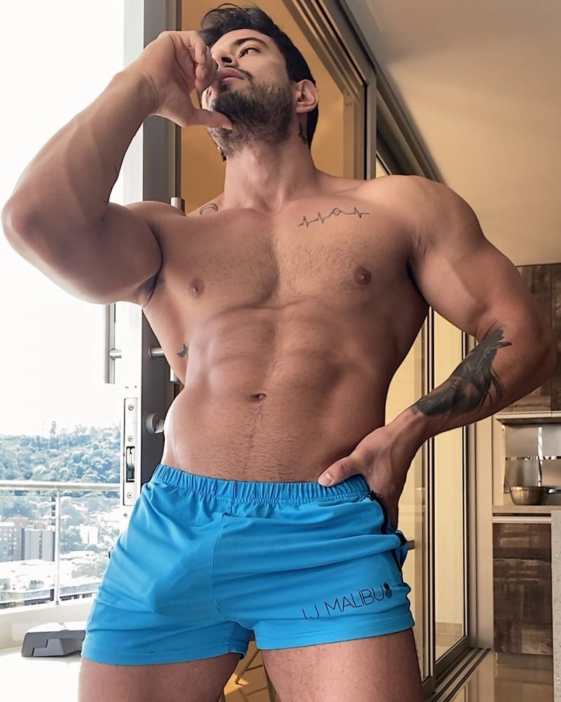 Alejo Ospina in Leather