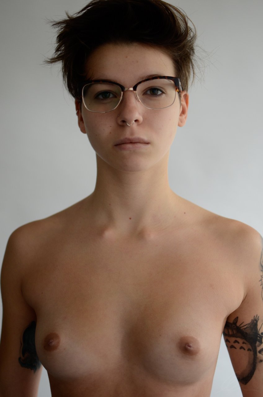Man with big tits