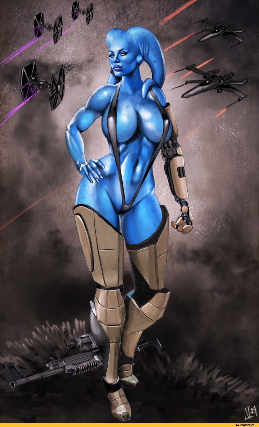 NITA from Bravl Starc anime