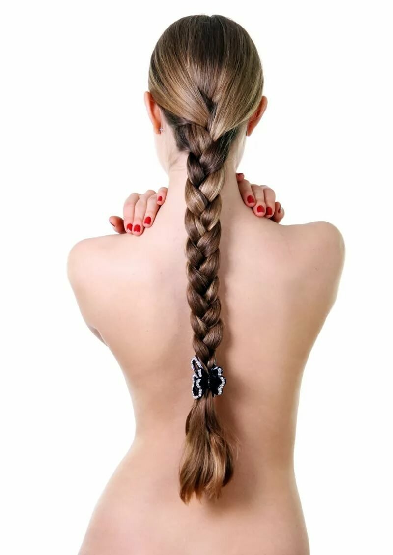 Girl with braids