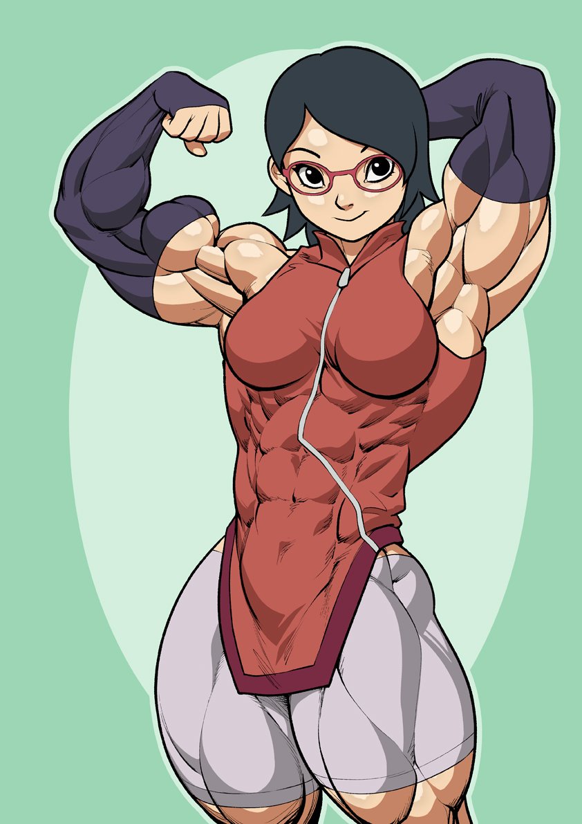 Pokkuti Muscle Girl Growth Sex Comics