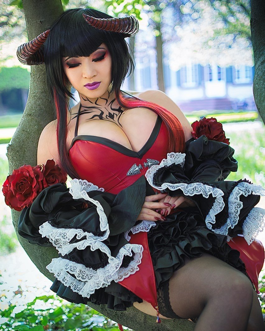 Cosplay with a big bust