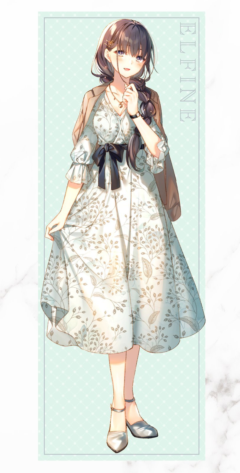 Lyseria Christaria in a dress