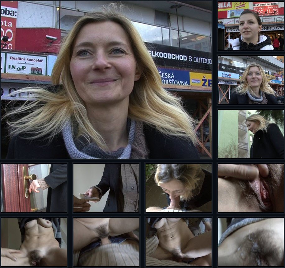 Czech Streets cum on the face