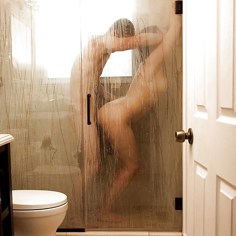Girl after the shower