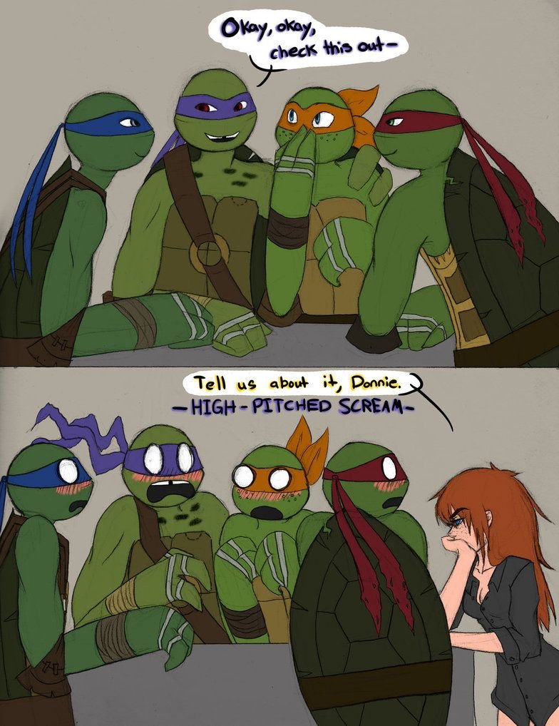 Ninja turtles 2012 Karay naked