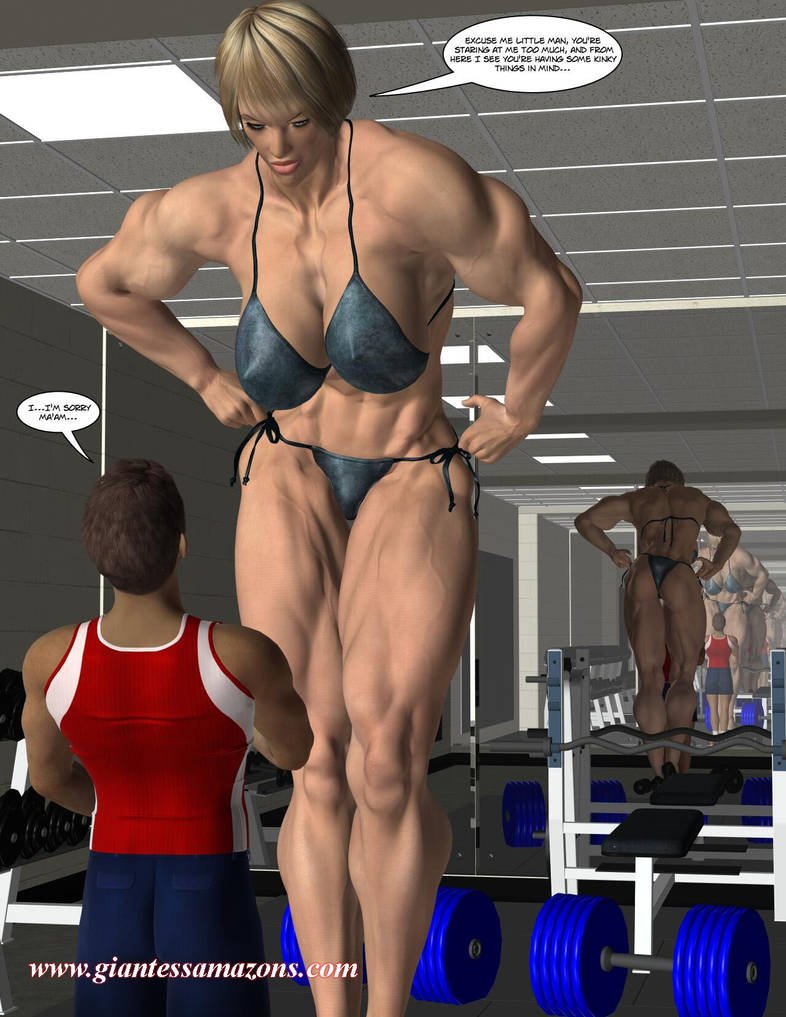 Muscle femdom - 71 photo