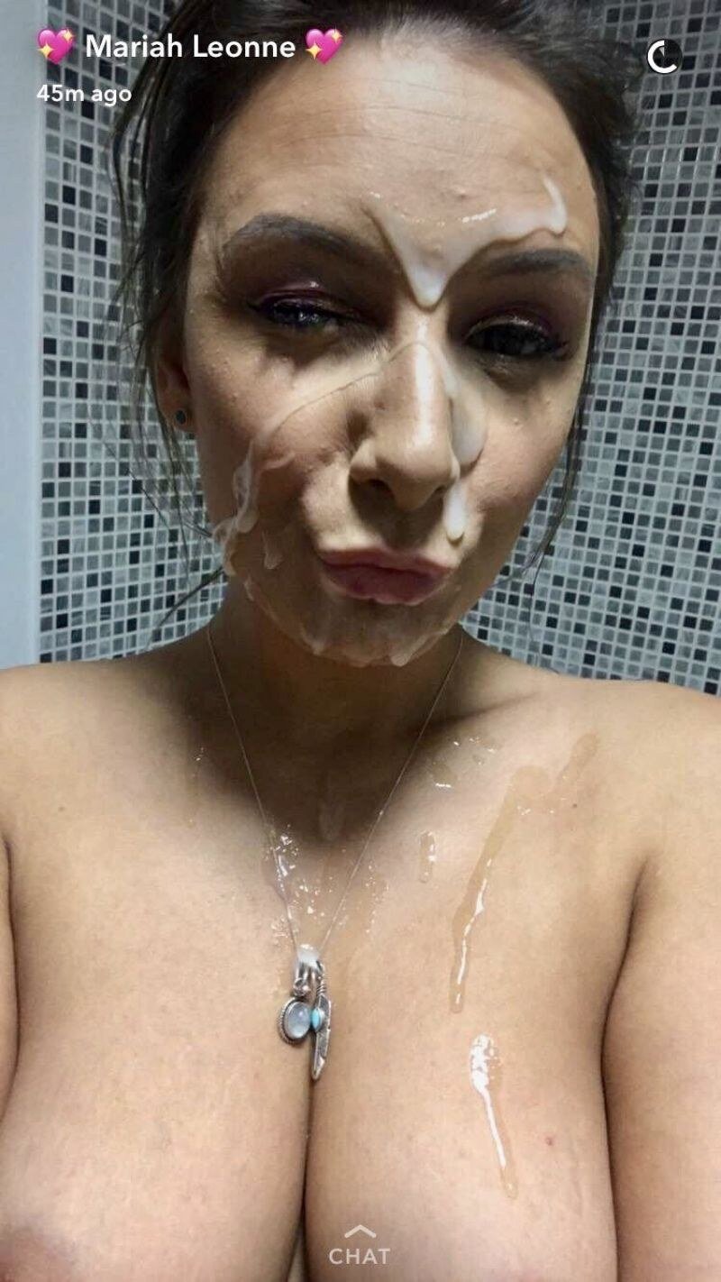 Girls before and after Cumshot