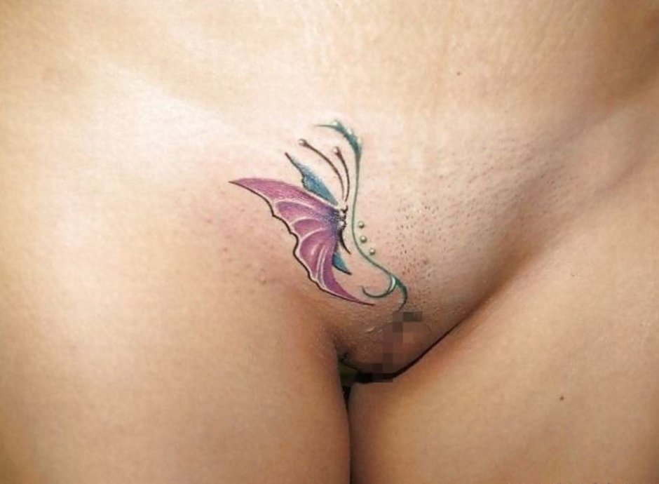 Tattoos in intimate places