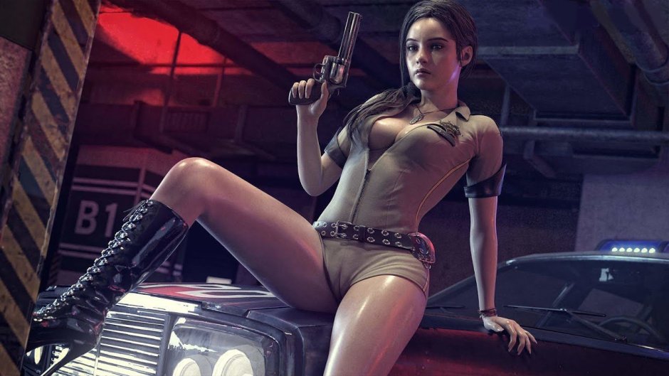 Mortal Kombat 11 Casey Cage in Lingerie