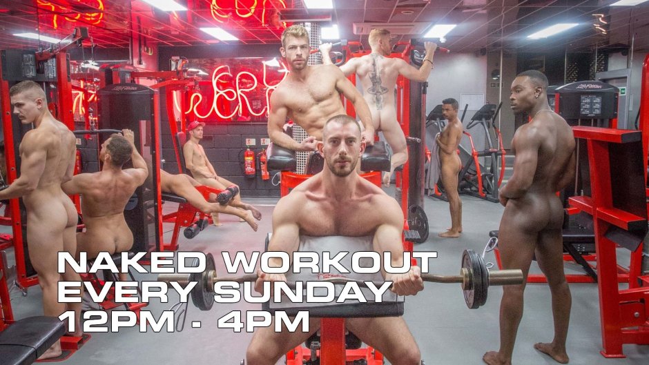 Nude Gay Men at the Gym in New York