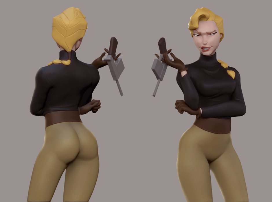 Helga Pataki in a swimsuit