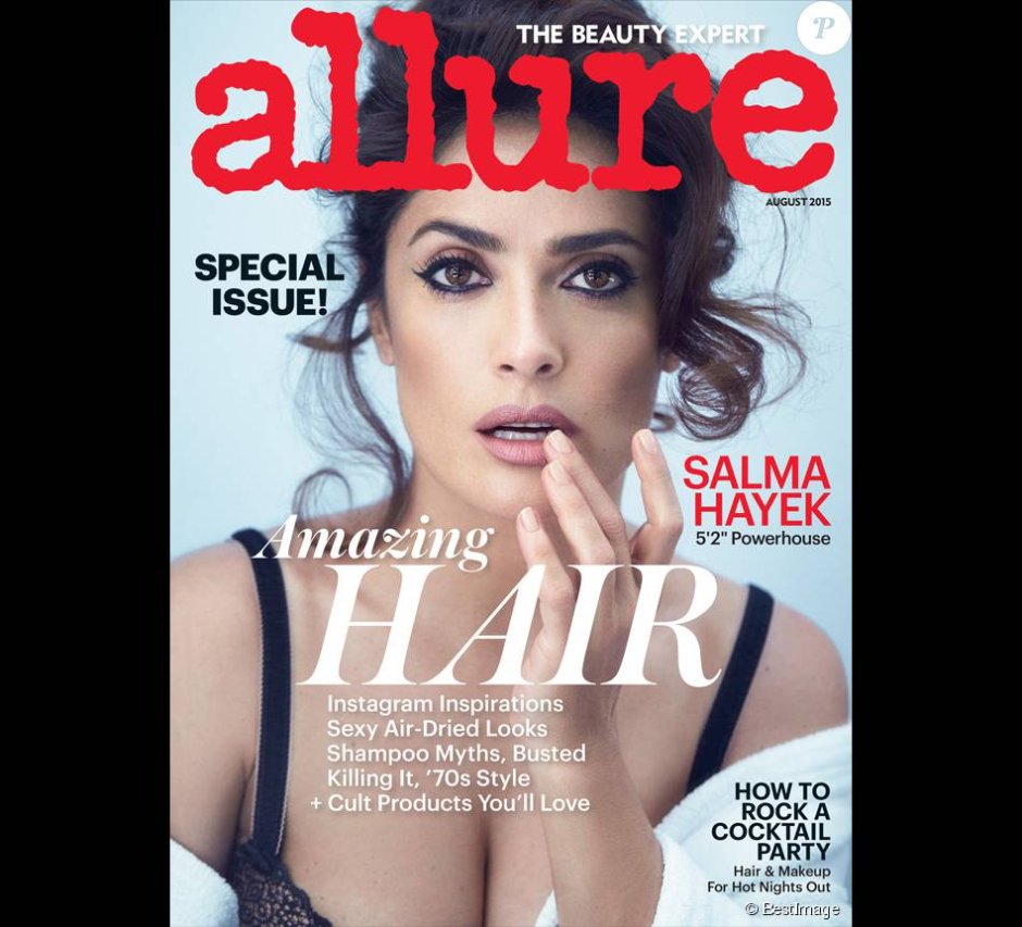 Salma Hayek wallpaper on the desktop