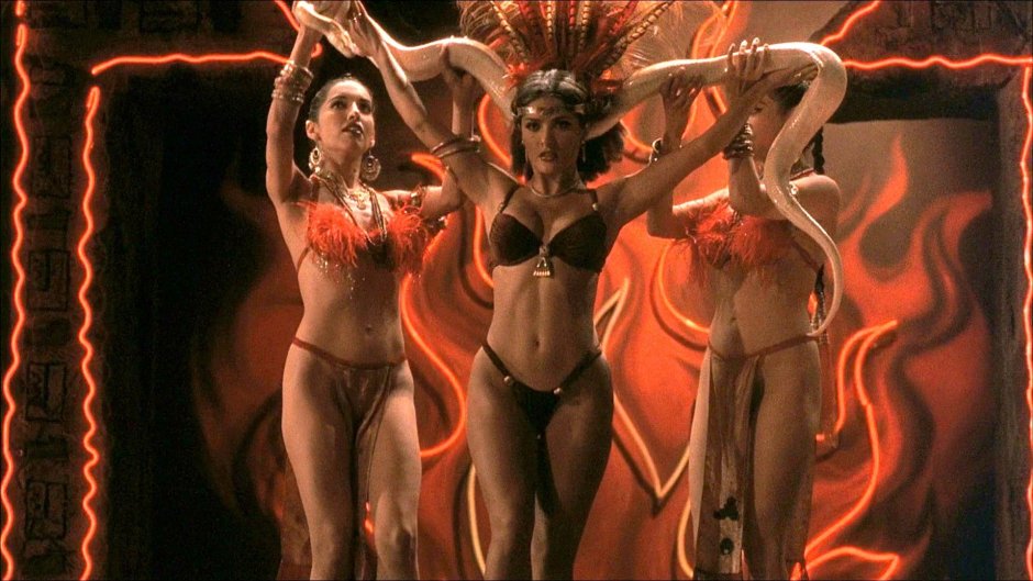 Salma Hayek nipples