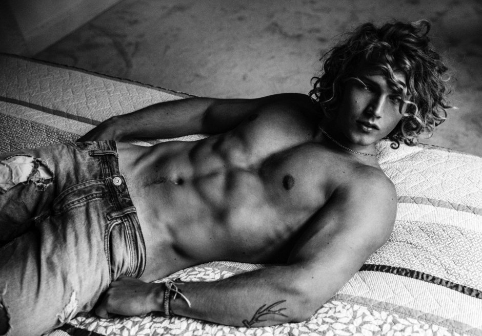 Fashion model Benjamin Ahlbad