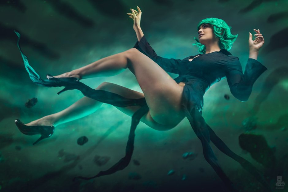 Tatsumaki cosplay naked