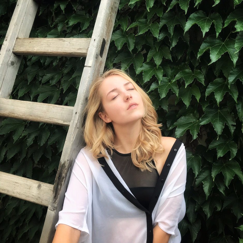 Polina Nyukem in a swimsuit