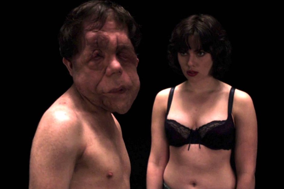 Scarlett Johansson Naked in Cinema