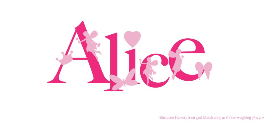 Logo named after Alice