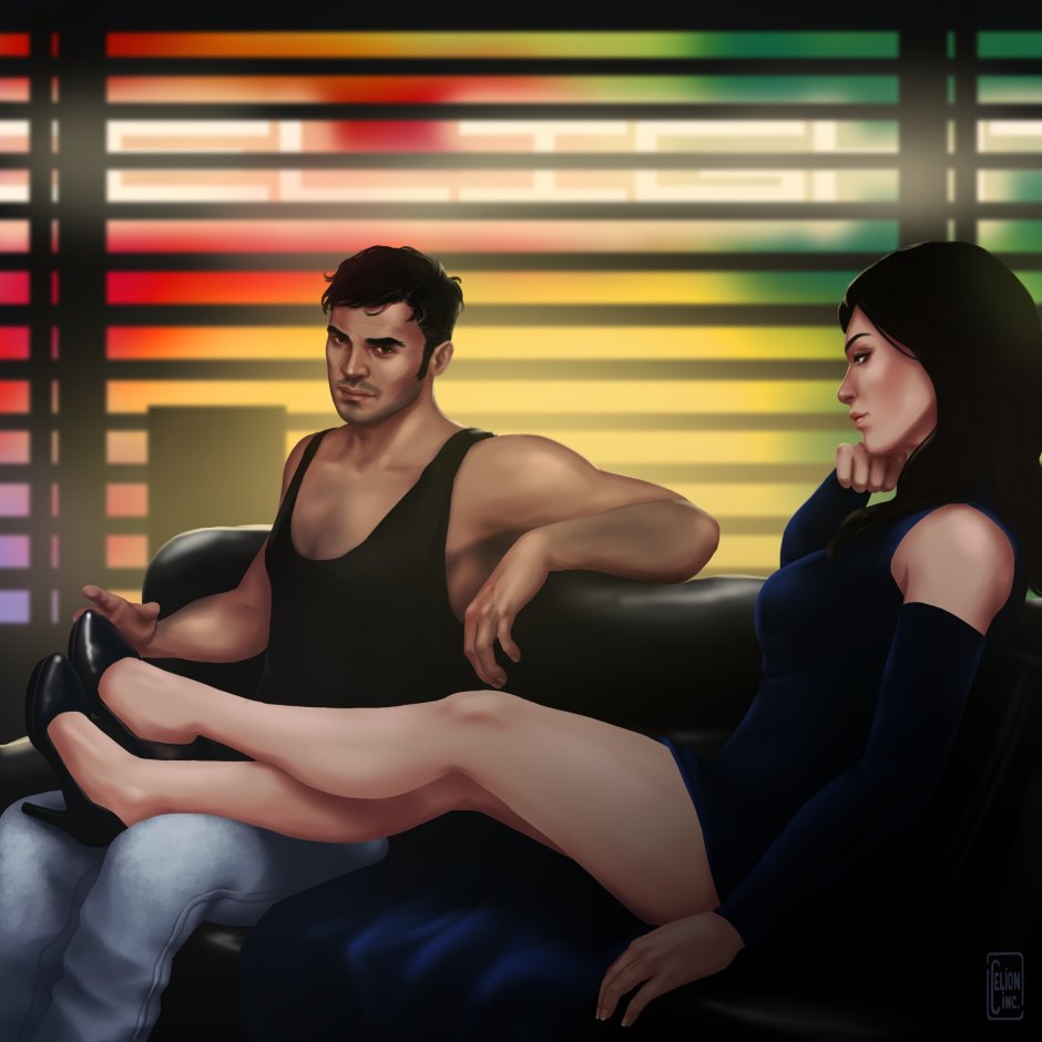 Miranda Lawson buttocks