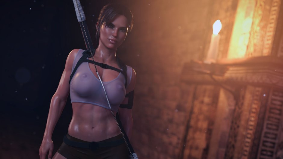 Contained Lara Croft