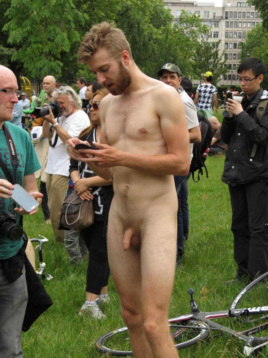 Several naked men