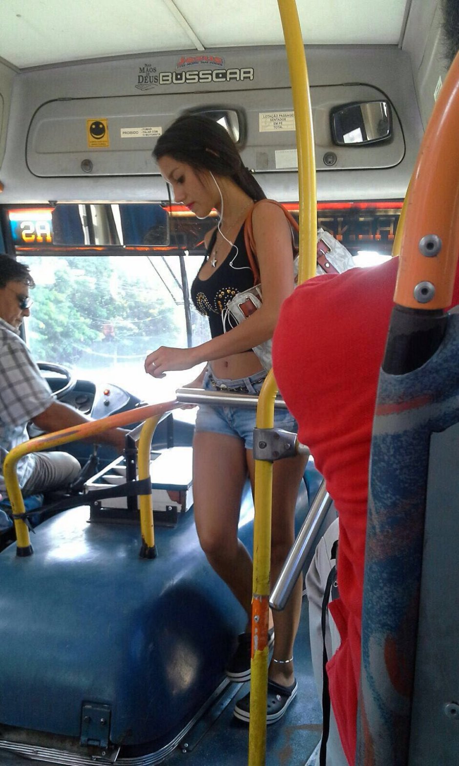Fucked a girl on a bus