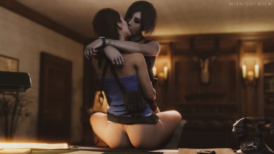 Ada Wong and Claire Redfield BDSM