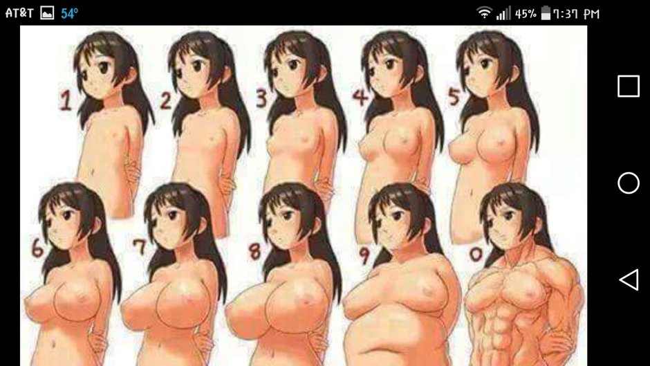 Separate girls with large