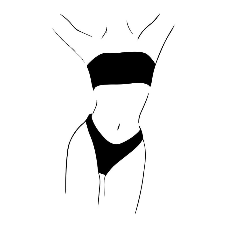 Sketches of tattoo minimalism