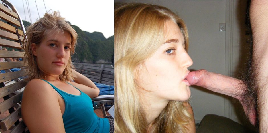 Nude Before after Blowjob amateur